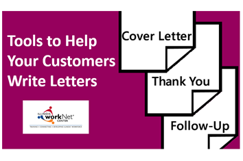 Tools to help your customers write letters.